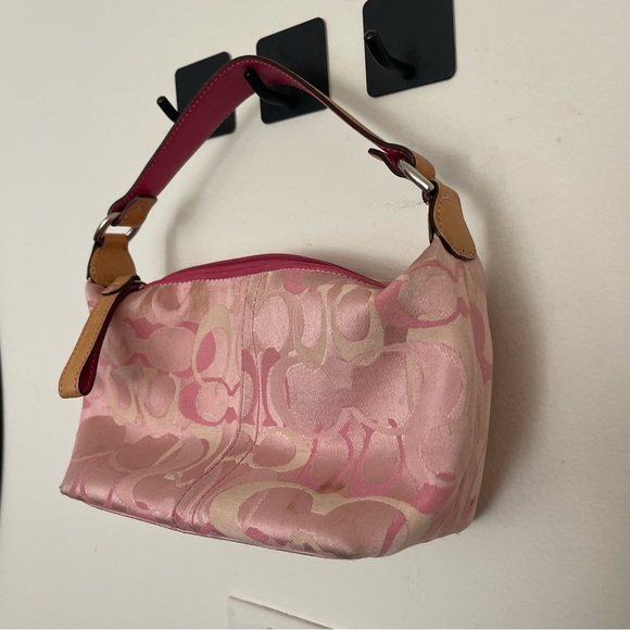 Vintage Coach Y2K Pink Shoulder Bag - Picture 2 of 8